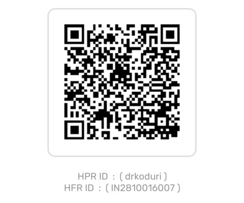 ABHA QR code for Sri Satya Dental Specialities self-registration